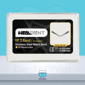 نوار ماتریکس زیر لثه فلزی دو طرفه Healdent VP2