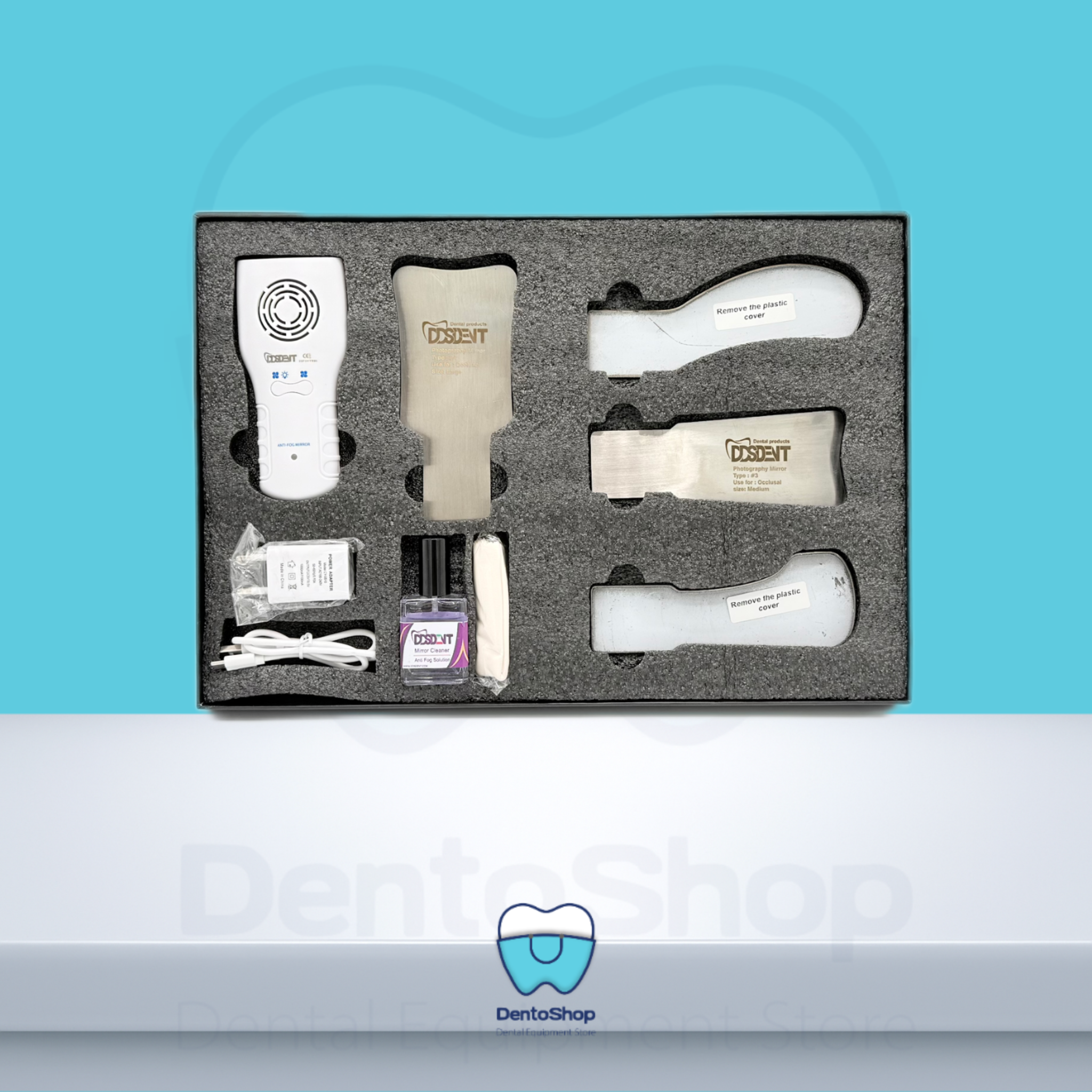 فول ست آینه فتوگرافی فن دار DDSDENT